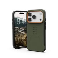 Etui UAG Civilian MagSafe na iPhone 17 Pro - oliwkowo-pomarańczowe