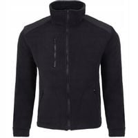 BLUZA z POLARU NAJGRUBSZA POLAR GRUBY CIEPŁY 350-360gFLRA 340 BK-BK XL