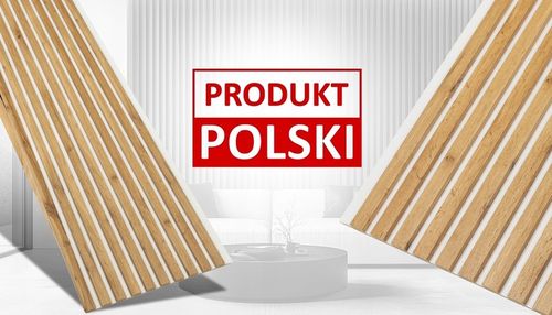 Lamele ścienne na Białej Płycie Dąb Różne kolory POLSKIE PREMIUM - 275x46cm na Arena.pl