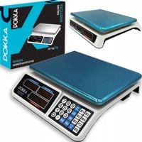 WAGA SKLEPOWA ELEKTRONICZNA MAGAZYNOWA LCD 40kg/2g AKUMULATOR
