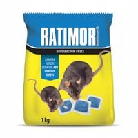 TRUTKA NA SZCZURY I MYSZY GRYZONIE ULTRA MOCNA PASTA 1KG BRODIFAKUM