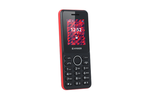 Telefon Hykker Classic II czerwony na Arena.pl