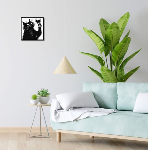 Plakat 30x30cm Koci Wirtuoz na Arena.pl