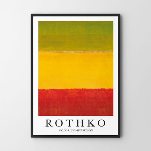 Plakat Mark Rothko obrazy 21x29,7 cm A4 na Arena.pl