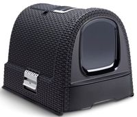 Kuweta dla kota zamknięta Curver 51x40x38cm grafit