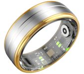 smart ring rubicon r6 gold/silver size-10(us) smarub325