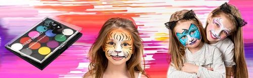 ZESTAW FARB DO MALOWANIA TWARZY CIALA DLA DZIECI na Arena.pl