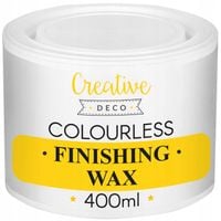 Wosk do mebli drewna bezbarwny 400 ml