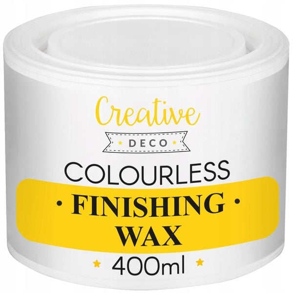 Wosk do mebli drewna bezbarwny 400 ml zdjęcie 1