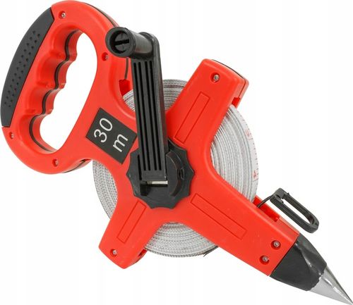 MIARA TAŚMA MIERNICZA METRÓWKA TAŚMOWA ZWIJANA MIARKA Z UCHWYTEM na Arena.pl