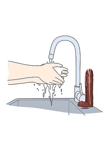 Mydło- Dicky Soap With Balls - Cum Covered - Brown na Arena.pl
