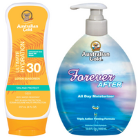 Australian Gold SPF30 Krem Przeciwsłoneczny 237ml + Forever After 400m
