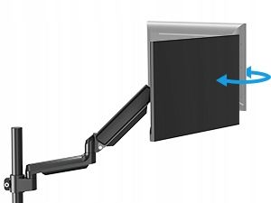 Regulowany WYSOKI Uchwyt Biurkowy do Monitora WIESZAK NA Monitor LCD 13-32" zdjęcie 9