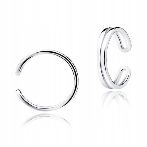 Nausznica srebrna prosta 17 na Arena.pl