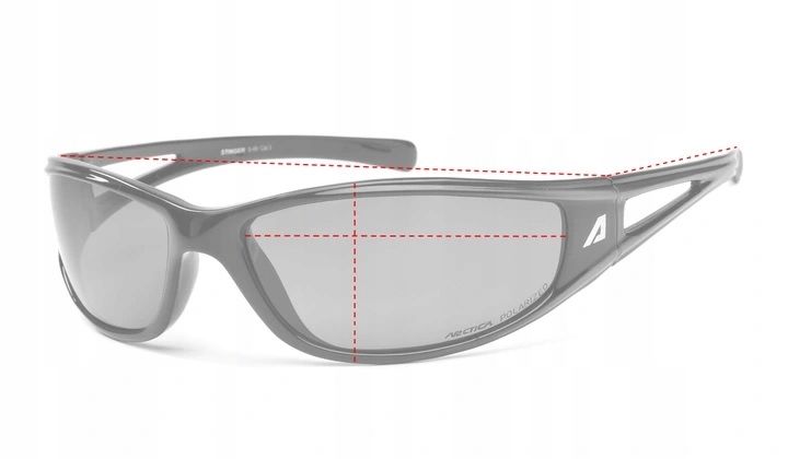 Okulary Pilotki Aviator PRZECIWSŁONECZNE ARCTICA S-157 POLARYZACJA + ETUI zdjęcie 3