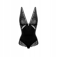 Czarne koronkowe Body Heilo Esotiq L