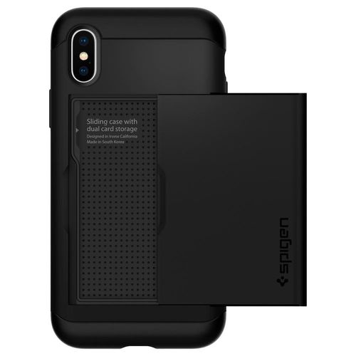 Spigen Slim Armor CS do iPhone X/ iPhone XS black na Arena.pl