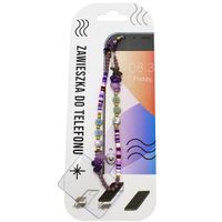 Zawieszka do telefonu - Fioletowy mix 016