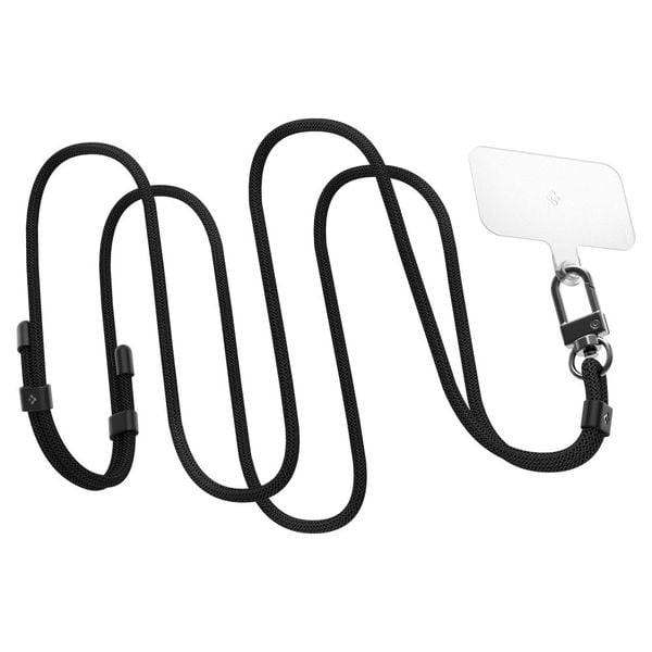 SPIGEN UNIVERSAL STRAP SET CROSSBODY & WRIST BLACK zdjęcie 4