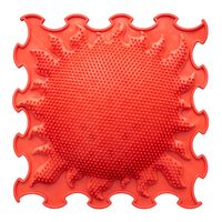 mata sensoryczna Słońce 30x30cm czerwony MAŁPISZON