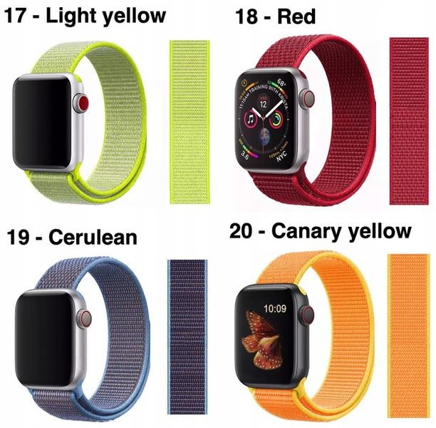 PASEK DO APPLE WATCH 2 3 4 5 6 7 8 9 SE ULTRA 2 38/40/41/42/44/45/49mm Rzep zdjęcie 14