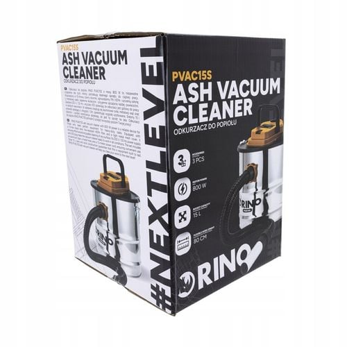 ODKURZACZ DO POPIOŁU KOMINKOWY MOCNY DO GRILLA 15L BEZWORKOWY 800 W na Arena.pl