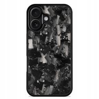 Apple iPhone 17 CASE OBUDOWA KUTY CARBON FORGED Black WŁÓKNO WĘGLOWE