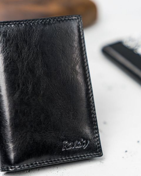 skórzane etui na karty - rovicky zdjęcie 1