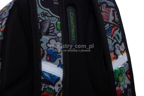 Plecak CoolPack LED STRIKE S GRAFFITI (94405) na Arena.pl