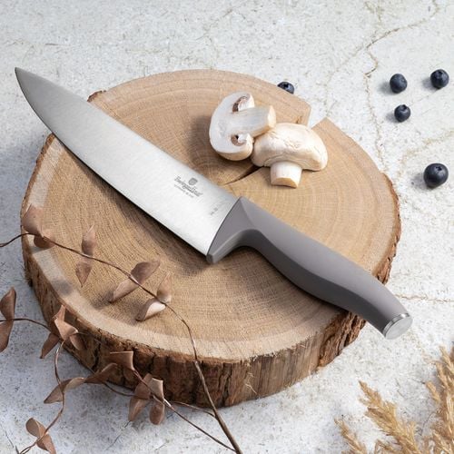 zestaw noży berlinger haus bh-2974 taupe w bloku bambusowym na Arena.pl