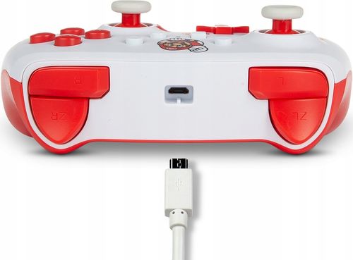 Gamepad PowerA Switch Pad Mario Red & White na Arena.pl