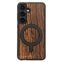 Drewniane Etui Bewood do Samsung Galaxy S25 BOCOTE z MagSafe