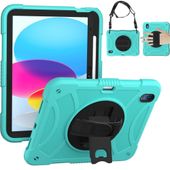 Etui do Samsung Tab A8 2021 Obudowa z Uchwytem Pancerne Zielone