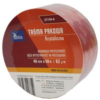 TAŚMA PAKOWA KRYSTALICZNA 48MM X 50M GT100-A TETIS
