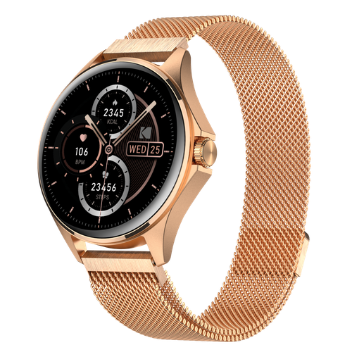 Smartwatch KODAK SW-7211 Różowe Złoto Pulsometr GPS Android iOS na Arena.pl