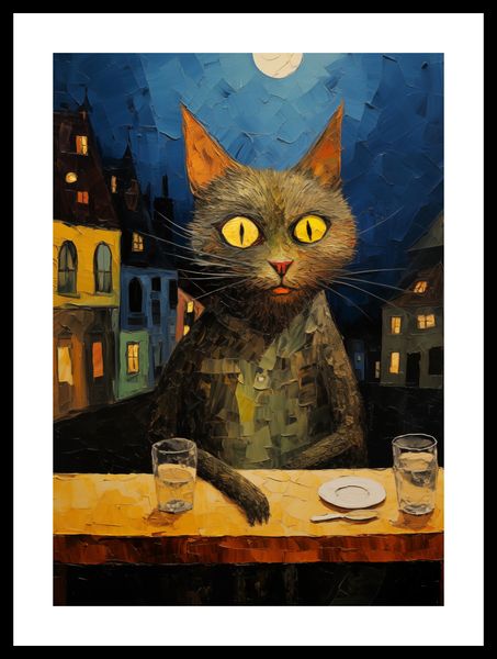 Plakat 29,7x42cm Nocny Obserwator zdjęcie 3