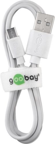 Ładowarka sieciowa microUSB 2,4A biała Goobay na Arena.pl