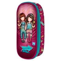 Piórnik na Suwak, Kosmetyczka - Gorjuss - Fireworks