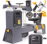 TOKARKA STOŁOWA DO DREWNA Z REGULACJĄ 600W 1000MM PM-TSD-600LCD