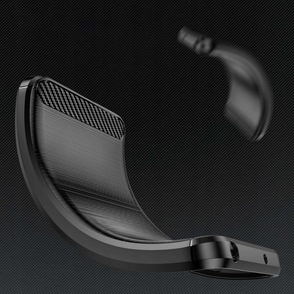 Spacecase Carbon Redmi Note 14 5G / Poco M7 Pro 5G Black zdjęcie 6