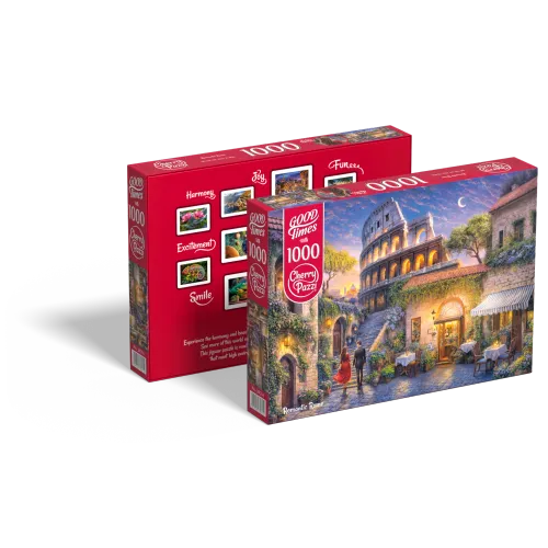 Puzzle 1000 elementów. Romantyczny Rzym 30714 na Arena.pl