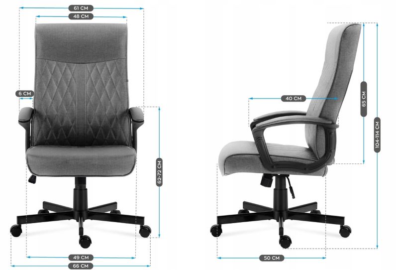 Fotel Biurowy Obrotowy Krzesło Mark Adler 3.2 zdjęcie 10