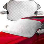 Mata na Szybę Samochodu i Lusterka Auta Osłona Antyszronowa Przeciwszronowa