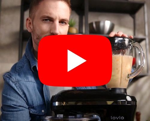 Robot kuchenny mikser planetarny blender kielichowy maszynka do mięsa LOVIO na Arena.pl