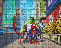Puzzle Spidey i Przyjaciele