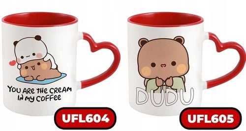 KUBEK PREZENT MISIE BUBU I DUDU CUTE BEAR LOVE MIŚ na Arena.pl