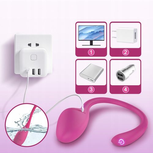 Wibrator sterowany aplikacją wibrujące jajko APP na Arena.pl