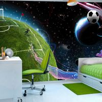 Fototapeta - Kosmiczny mecz 200x140