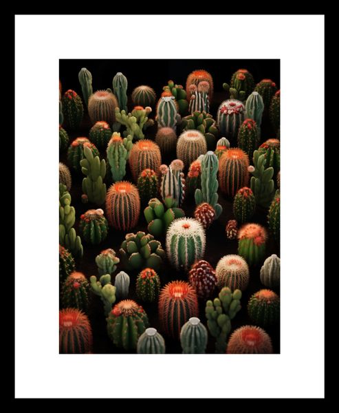Plakat 15x20cm Ogród Kaktusów zdjęcie 3