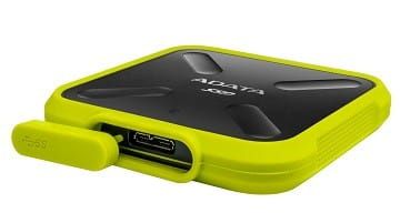 Adata SSD External SD700 256G USB3.1 Durable Zółty na Arena.pl